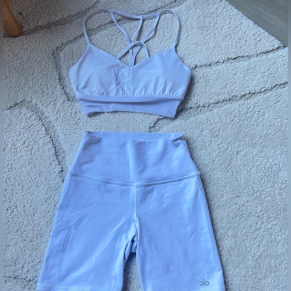 NWOT White Alo Set